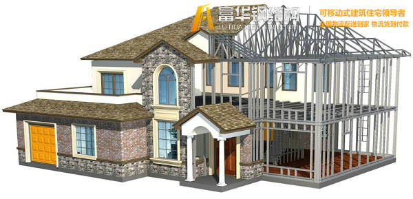 佛罗镇钢结构住宅，装配式建筑发展和优势